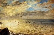 Eugene Delacroix The Sea from the Heights of Dieppe china oil painting reproduction